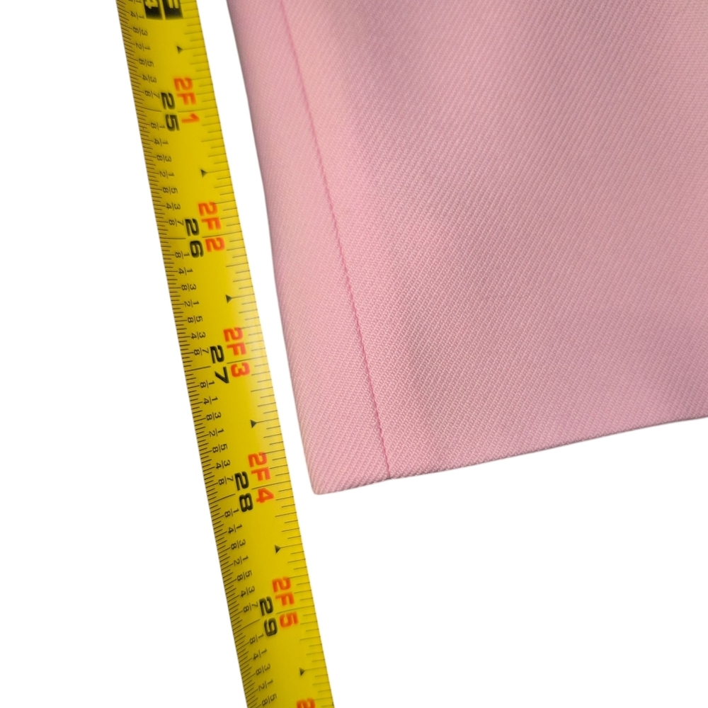Nwt Burberry Light Pink Women's Pants Wool Lined Dress Career Stylish 4 - Picture 9 of 12